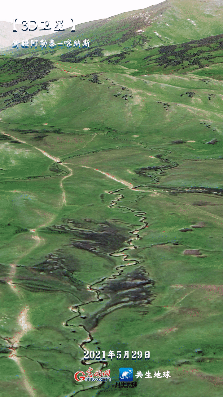 【3D卫星】丨卫星视角带你在银装素裹里赏一场雪的盛宴