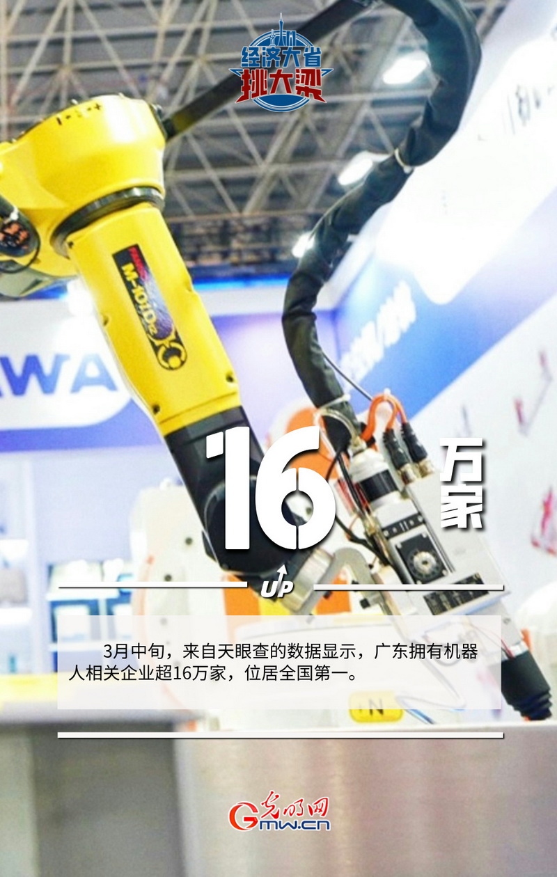 经济大省挑大梁丨广东：从“世界工厂”到“机器人硅谷”