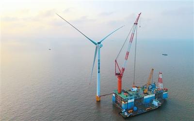 我国离岸距离最远海上风电项目全容量并网