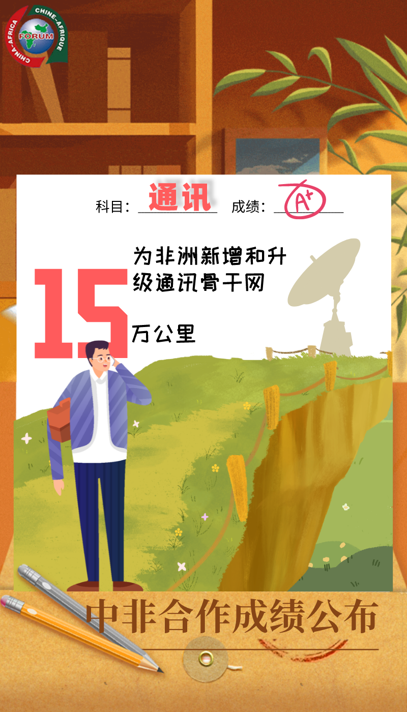 【海报】在非累计创造就业岗位超450万个 中非合作成绩单公布