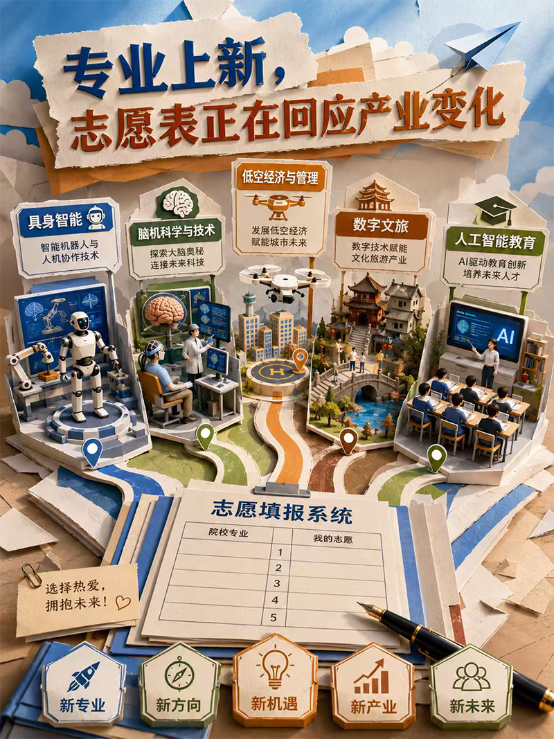 新动能 新就业丨高考后 一张志愿表连着哪些新职业？