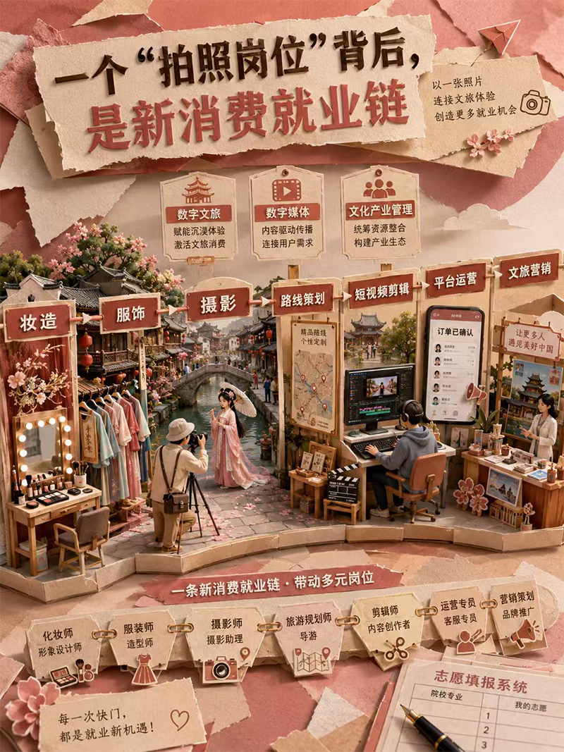新动能 新就业丨高考后 一张志愿表连着哪些新职业？