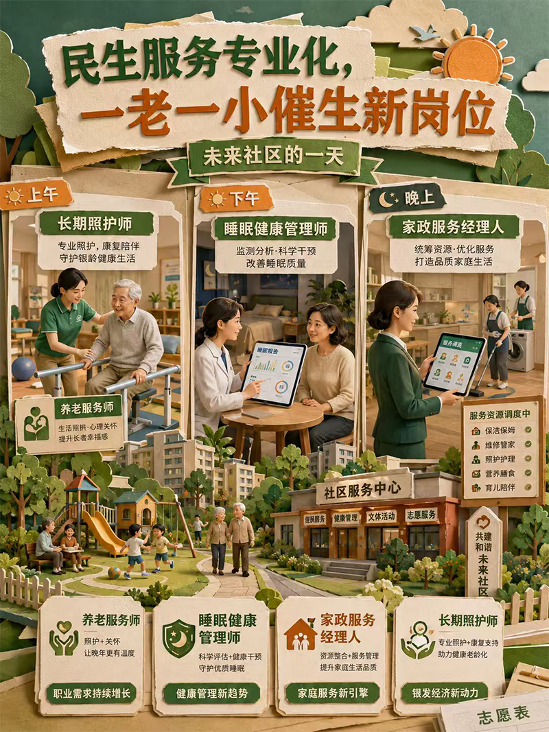 新动能 新就业丨高考后 一张志愿表连着哪些新职业？