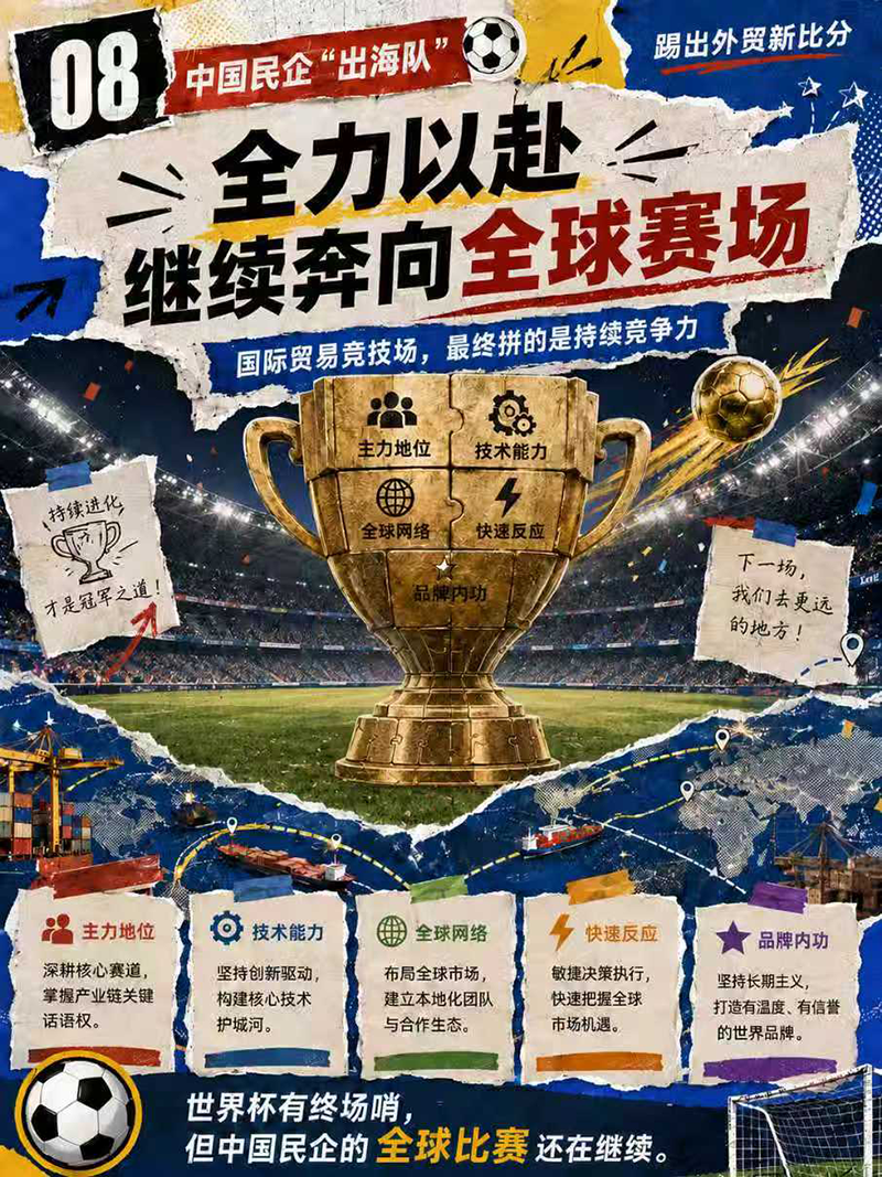 2026中国经济半年报丨中国民企“出海队” 踢出外贸新比分