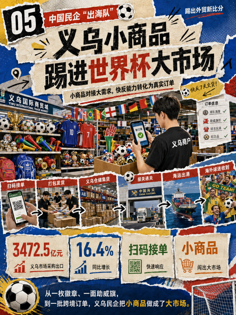 “经”彩开局·发展之路丨中国民企“出海队” 踢出外贸新比分